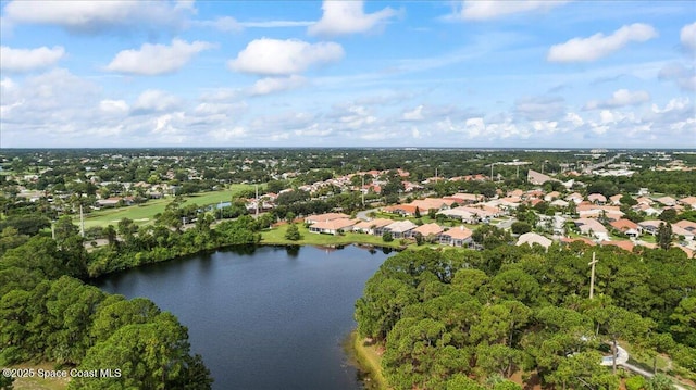442 Carmel Dr, Melbourne, FL 32940 - view of property location featuring a large body of water and nearby suburban area
