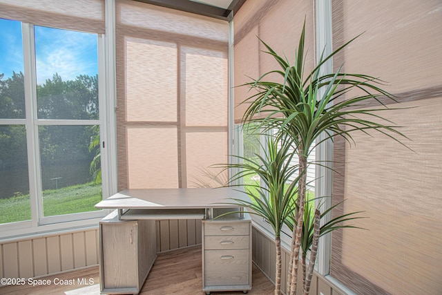 110 Windsong Way, Titusville, FL 32780 - unfurnished office featuring wood finished floors