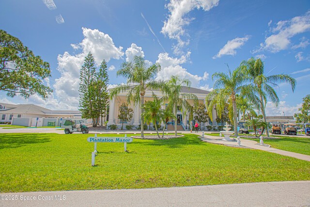110 Windsong Way, Titusville, FL 32780 - view of home's community featuring a yard