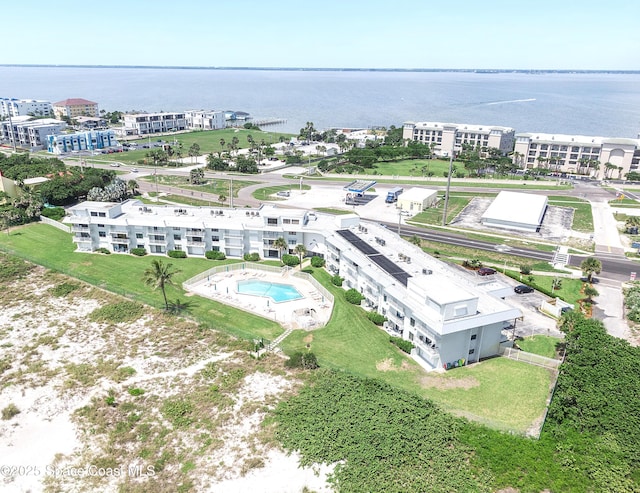 2101 S Atlantic Ave Unit 205, Cocoa Beach, FL 32931 - drone / aerial view of a large body of water