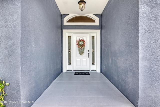 2559 Christopher Dr, Titusville, FL 32780 - entrance to property with stucco siding