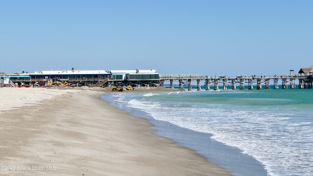 650 N Atlantic Ave Unit 406, Cocoa Beach, FL 32931 - water view featuring nearby beach