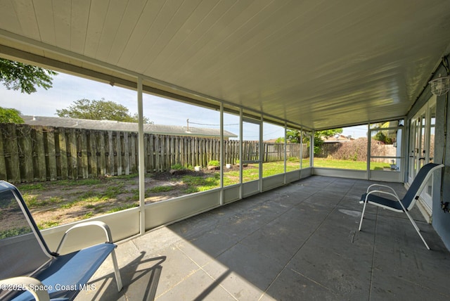 949 Brunswick Ln, Rockledge, FL 32955 - view of unfurnished sunroom
