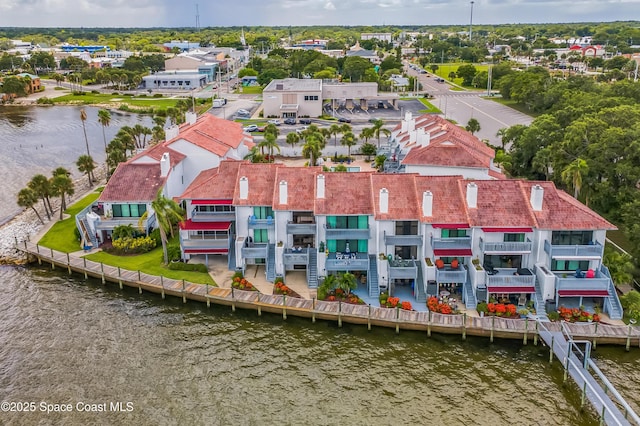 57 Broad St Unit 6, Titusville, FL 32796 - bird's eye view of a large body of water