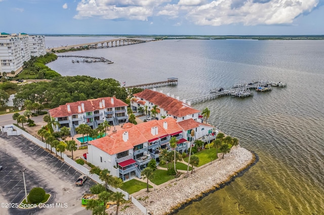 57 Broad St Unit 6, Titusville, FL 32796 - aerial view of a large body of water and a notable bridge