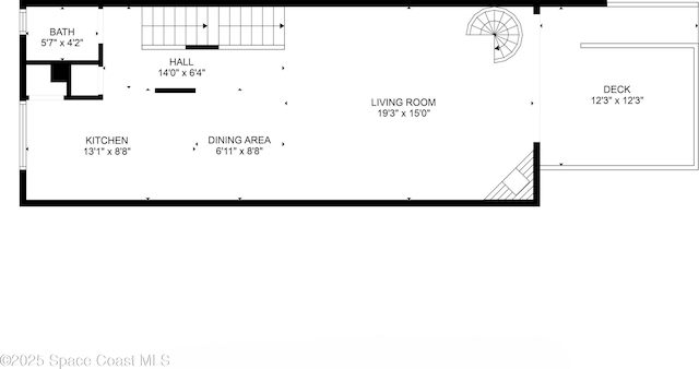 57 Broad St Unit 6, Titusville, FL 32796 - view of room layout