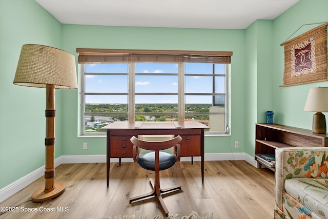 10777 W Sample Rd Unit 1212, Coral Springs, FL 33067 - office space featuring baseboards and wood finished floors