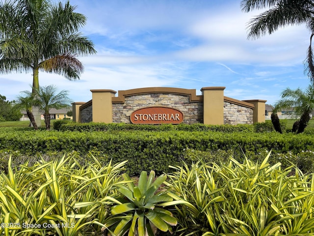 820 Old Country Rd SE, Palm Bay, FL 32909 - view of community / neighborhood sign