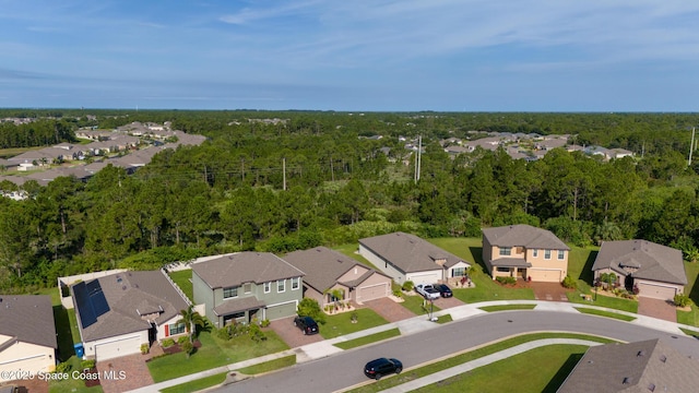 820 Old Country Rd SE, Palm Bay, FL 32909 - aerial perspective of suburban area featuring a forest