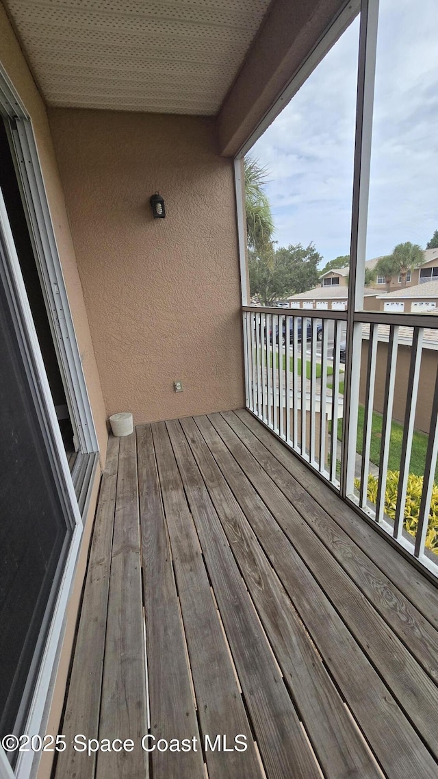 1820 Long Iron Dr Unit 525, Rockledge, FL 32955 - view of wooden terrace