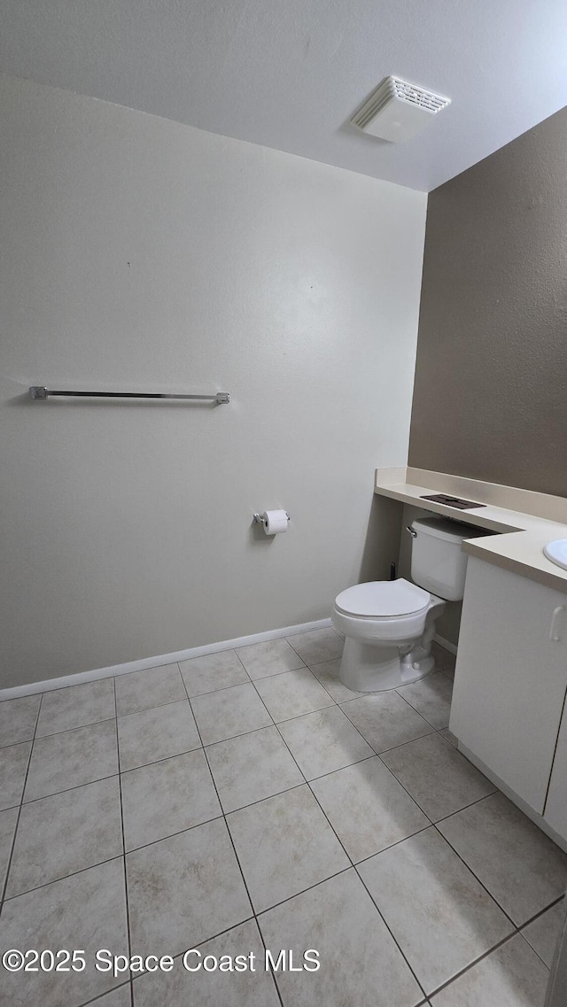 1820 Long Iron Dr Unit 525, Rockledge, FL 32955 - half bath featuring vanity and tile patterned flooring