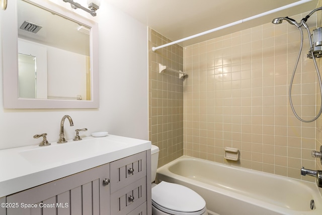8496 Ridgewood Ave Unit 3205, Cape Canaveral, FL 32920 - bathroom featuring vanity and shower / washtub combination