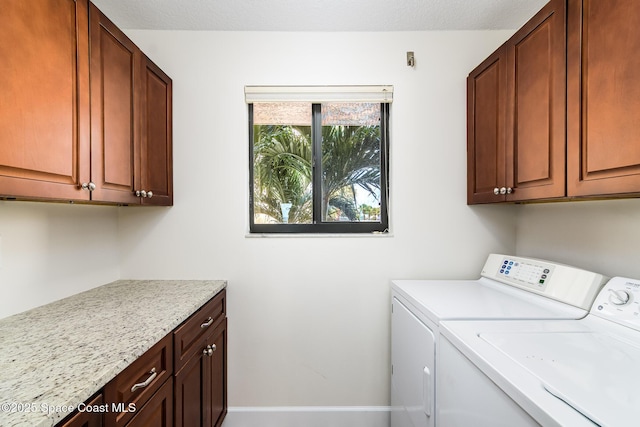 8496 Ridgewood Ave Unit 3205, Cape Canaveral, FL 32920 - laundry room with washer and dryer and cabinet space