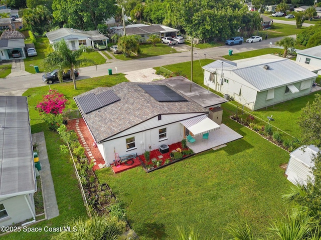 312 Tulip Ln, Melbourne, FL 32901 - aerial perspective of suburban area