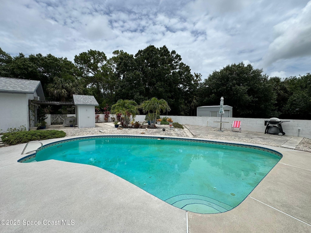 3340 Weber Rd, Malabar, FL 32950 - view of pool with a patio