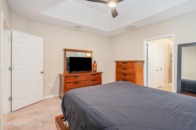 2097 Attilburgh Blvd, Melbourne, FL 32904 - carpeted bedroom featuring baseboards and ceiling fan