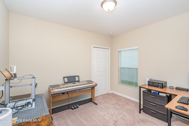 2097 Attilburgh Blvd, Melbourne, FL 32904 - carpeted home office with baseboards