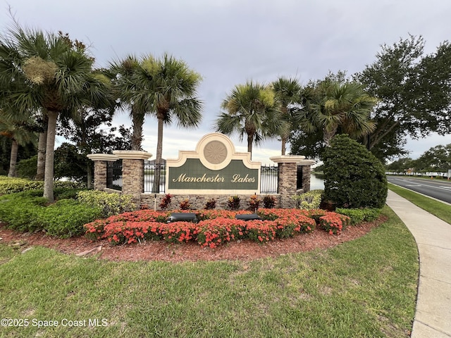 2097 Attilburgh Blvd, Melbourne, FL 32904 - community sign with a lawn