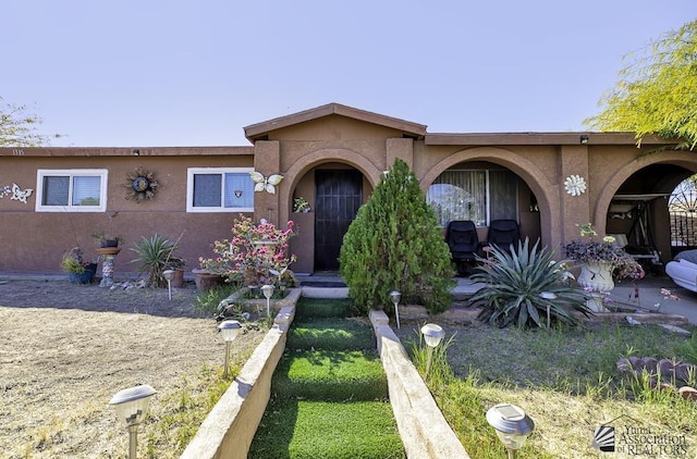 view of ranch-style house