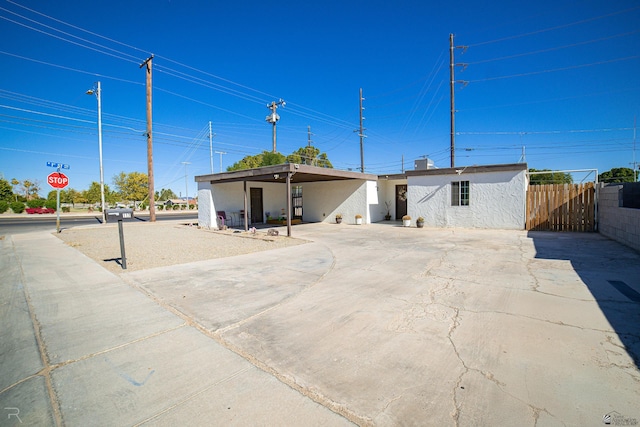 view of back of house