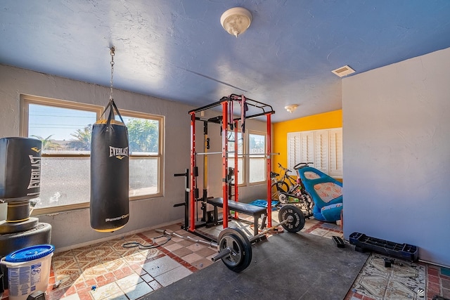 view of exercise room