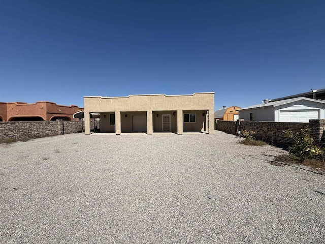 view of rear view of house