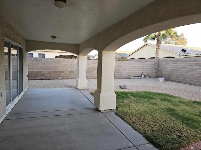 view of patio