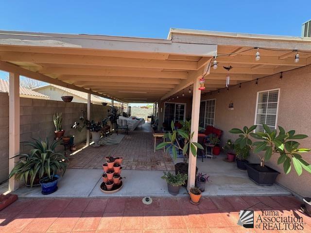 view of patio / terrace