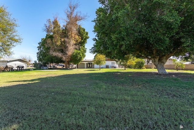 view of yard