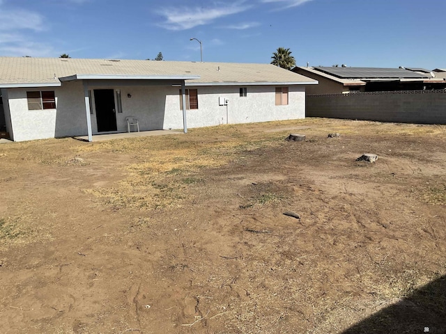 view of back of house