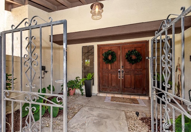view of property entrance