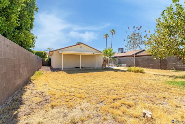 1086 S Arena Dr, Yuma, AZ 85364 - view of fenced backyard