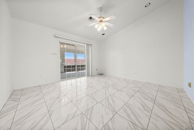 11595 S Prescott Ave, Yuma, AZ 85365 - unfurnished room featuring ceiling fan