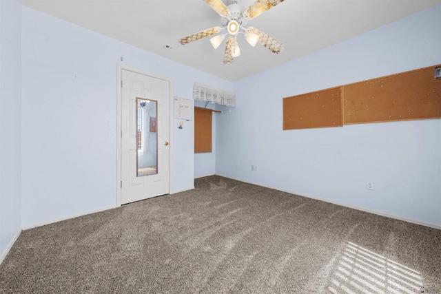 11595 S Prescott Ave, Yuma, AZ 85365 - spare room featuring carpet and ceiling fan
