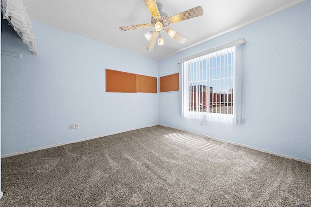 11595 S Prescott Ave, Yuma, AZ 85365 - empty room featuring carpet floors and a ceiling fan