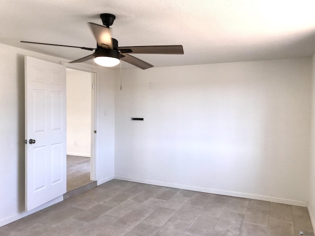 275 E 26th St, Yuma, AZ 85364 - unfurnished room with baseboards, a ceiling fan, and light tile patterned flooring