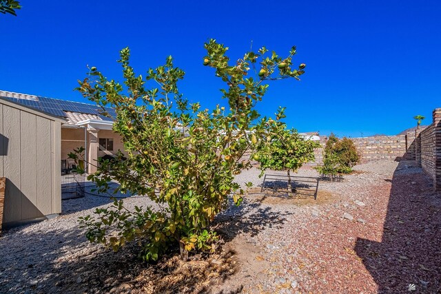 14307 E 49th Ln, Yuma, AZ 85367 - view of yard with a fenced backyard