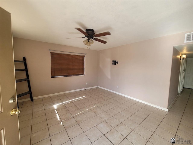 2082 E Ln Mesa St, Yuma, AZ 85365 - unfurnished room featuring ceiling fan and light tile patterned floors
