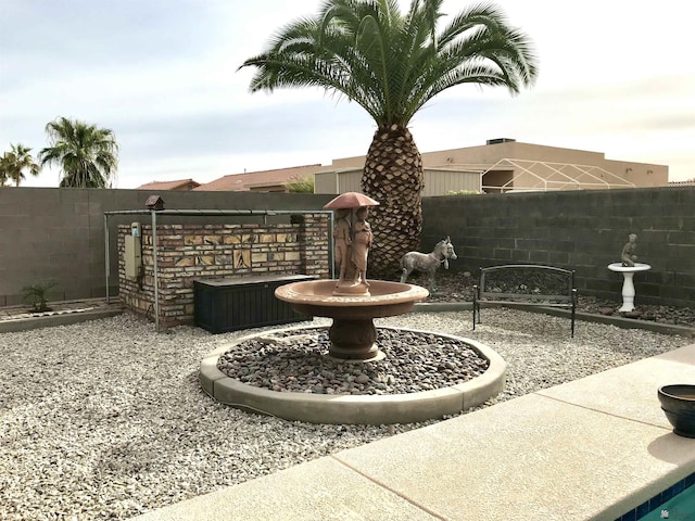 11551 E Via Salida, Yuma, AZ 85367 - details with fence