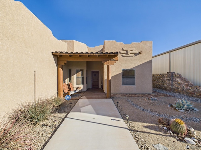 14340 E 49th Ln, Yuma, AZ 85367 - entrance to property featuring stucco siding