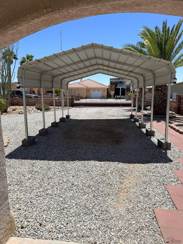 13458 E 53rd Ln, Yuma, AZ 85367 - view of parking with a detached carport