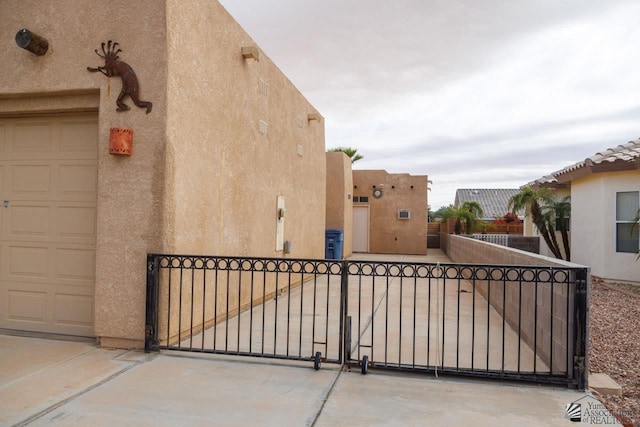 view of gate