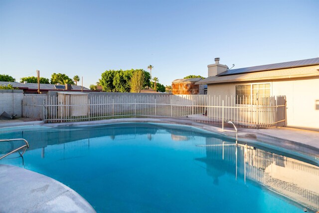 1836 W Allen St, Yuma, AZ 85364 - view of swimming pool with a fenced backyard