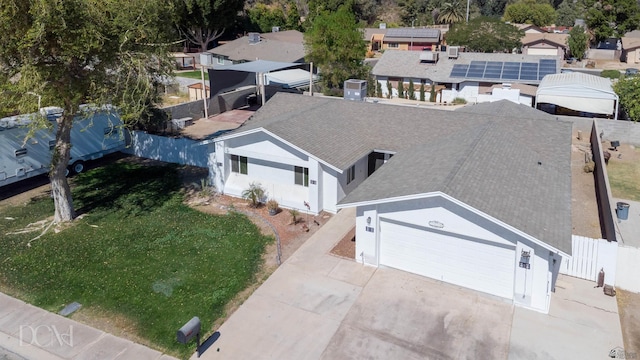 drone / aerial view