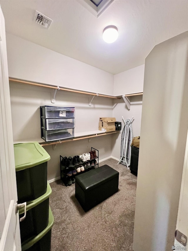3431 W 39th Pl, Yuma, AZ 85365 - walk in closet featuring carpet flooring
