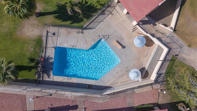 2045 S 14th Ave Unit 74, Yuma, AZ 85364 - bird's eye view of a pool