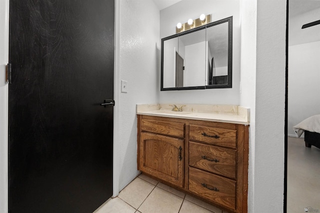 2045 S 14th Ave Unit 74, Yuma, AZ 85364 - bathroom with vanity and tile patterned flooring