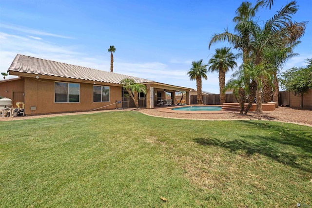 3875 W 26th St, Yuma, AZ 85364 - view of fenced backyard