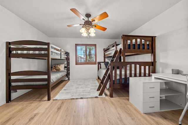 3875 W 26th St, Yuma, AZ 85364 - bedroom featuring light wood finished floors and a ceiling fan