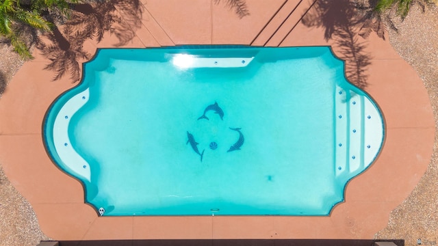 3875 W 26th St, Yuma, AZ 85364 - drone / aerial view of a pool